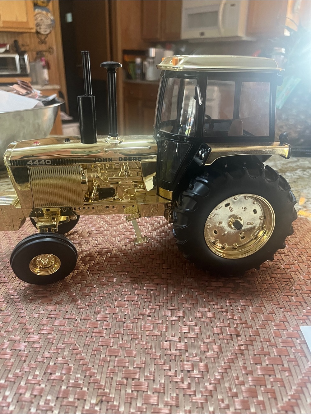John Deere Gold and Black 4440 Toy Tractor 175 Anniversary edition